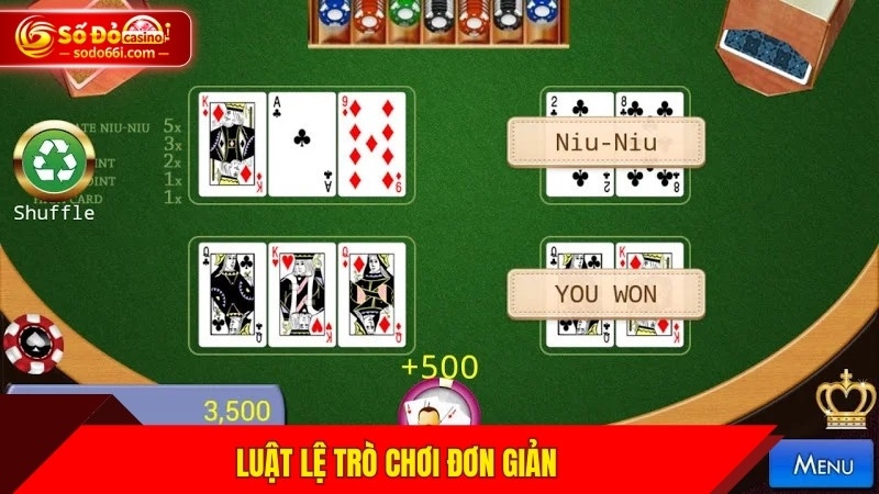Luật lệ trò chơi đơn giản