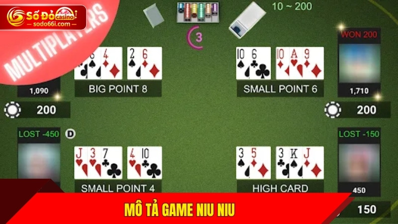 Mô tả game Niu Niu