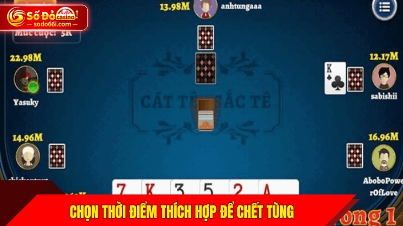 Chọn thời điểm thích hợp để chết tùng