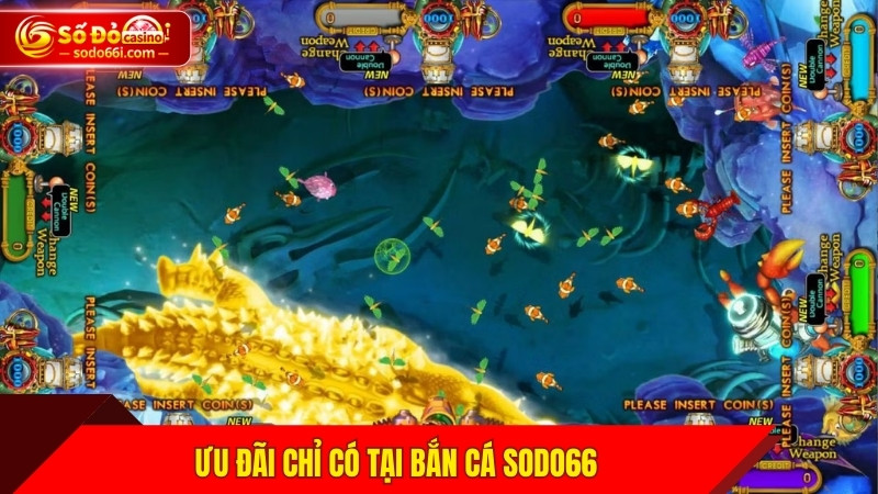 Ưu đãi chỉ có tại bắn cá Sodo66